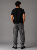 Calça Cinza Marmorizada