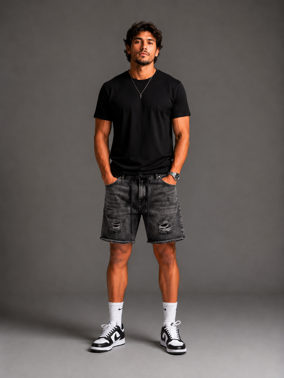 Bermuda Jeans Slim Fit