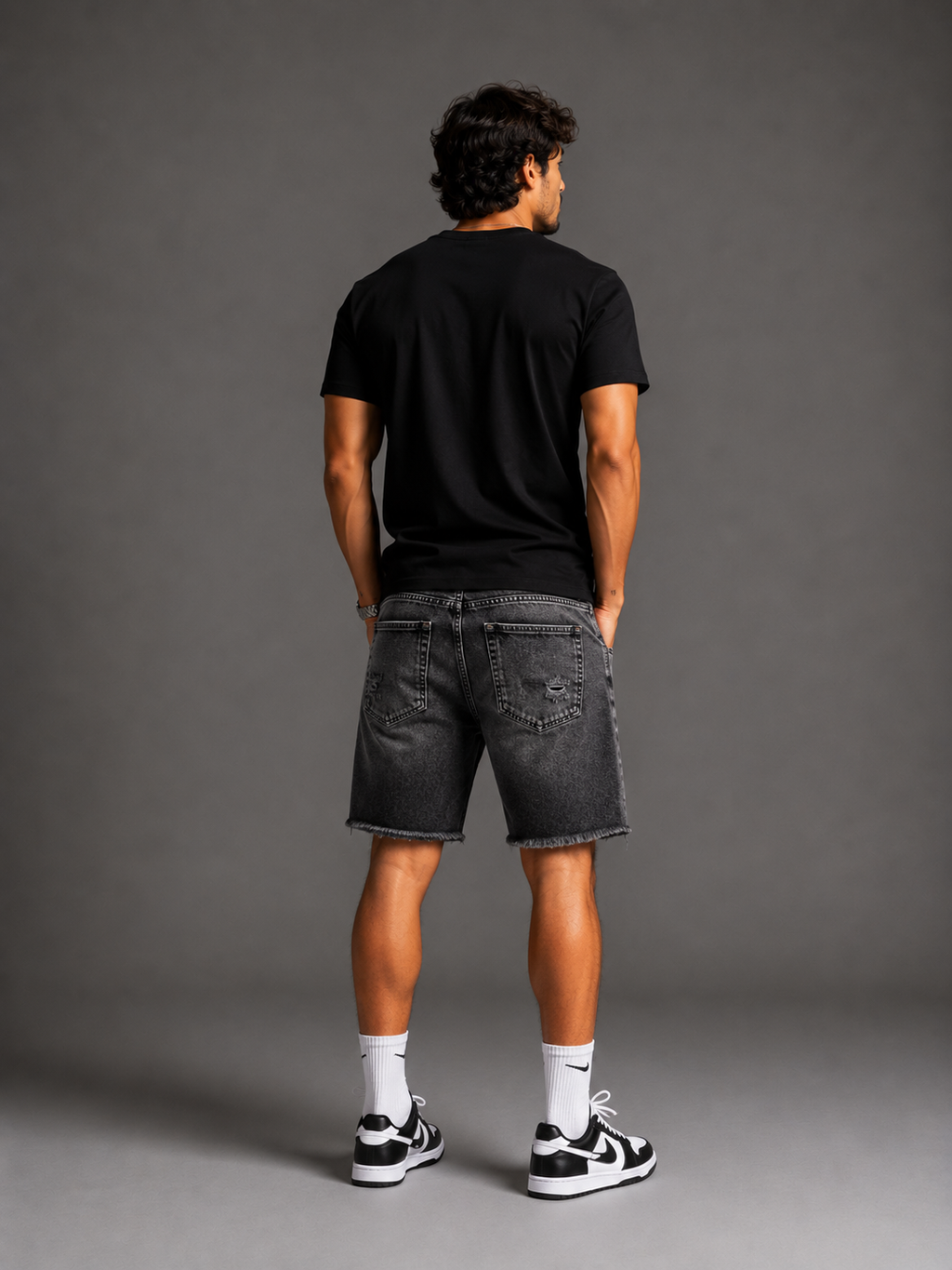 Bermuda Jeans Slim Fit