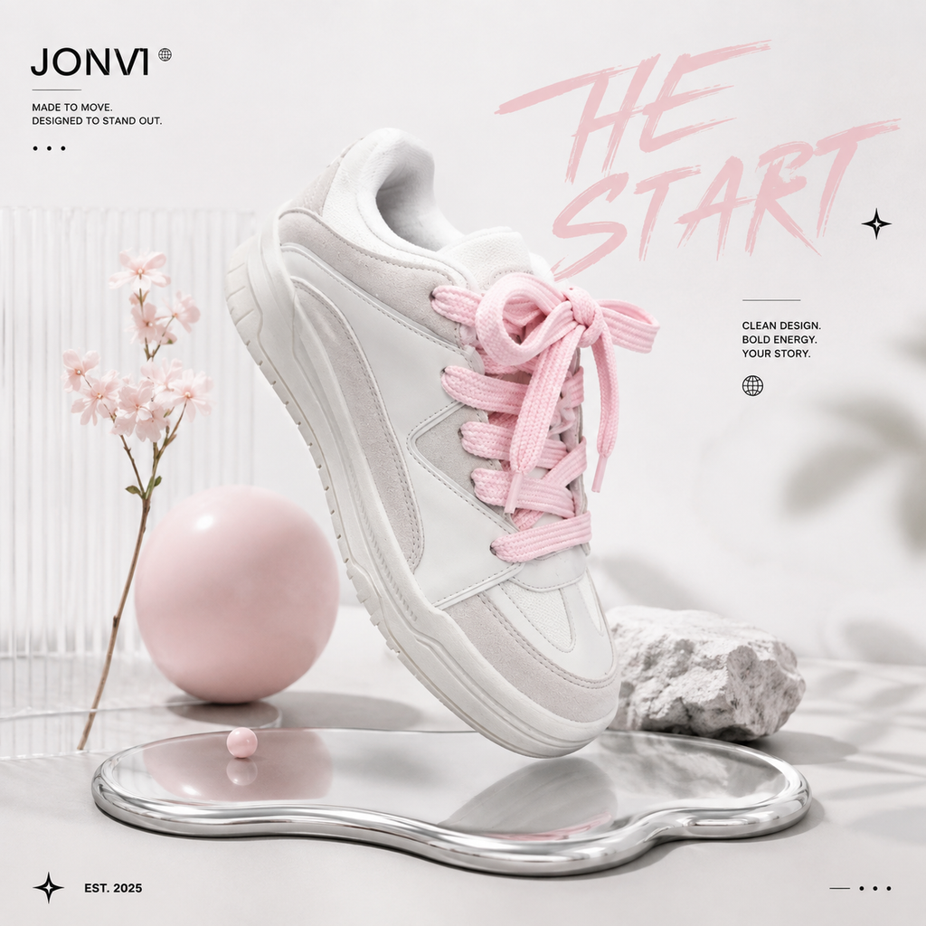 Tênis Jonvi Start Off White