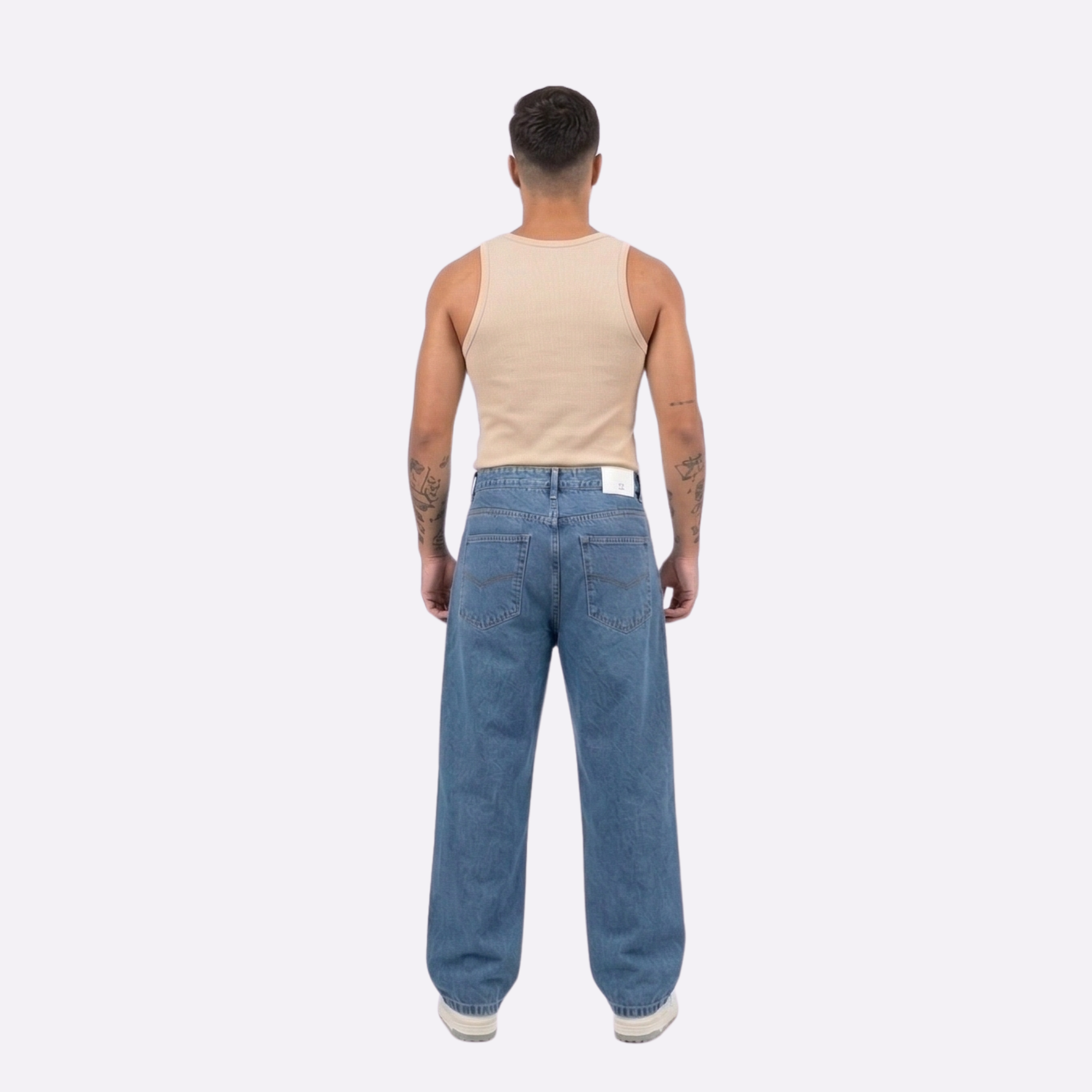 Calça Jeans Wide Leg JONVI