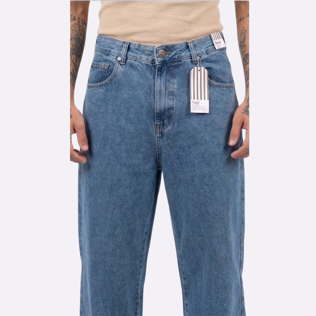 Calça Jeans Wide Leg JONVI