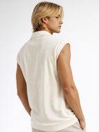 Regata Malha Tricot Off White