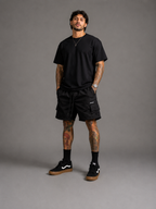 Short Cargo Tactel Preto