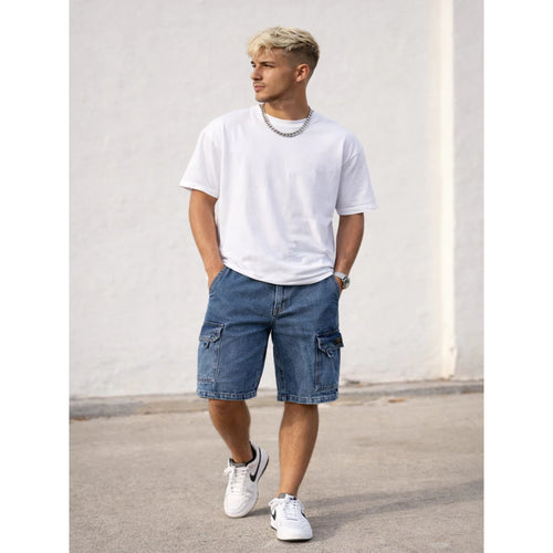Bermuda jeans baggy cargo Austin