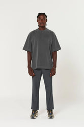 Camiseta Heavy Oversized - Chumbo