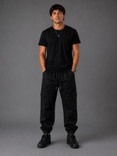 Calça Jogger Cargo Preto